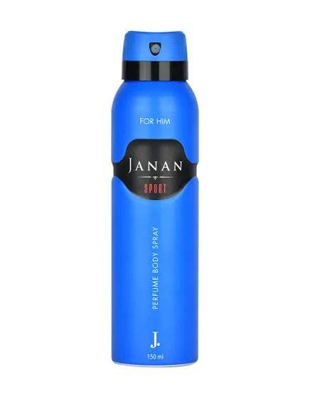 JANAN Sport Pour Homme Perfume Body Spray – Fresh & Long Lasting Fragrance for Men
