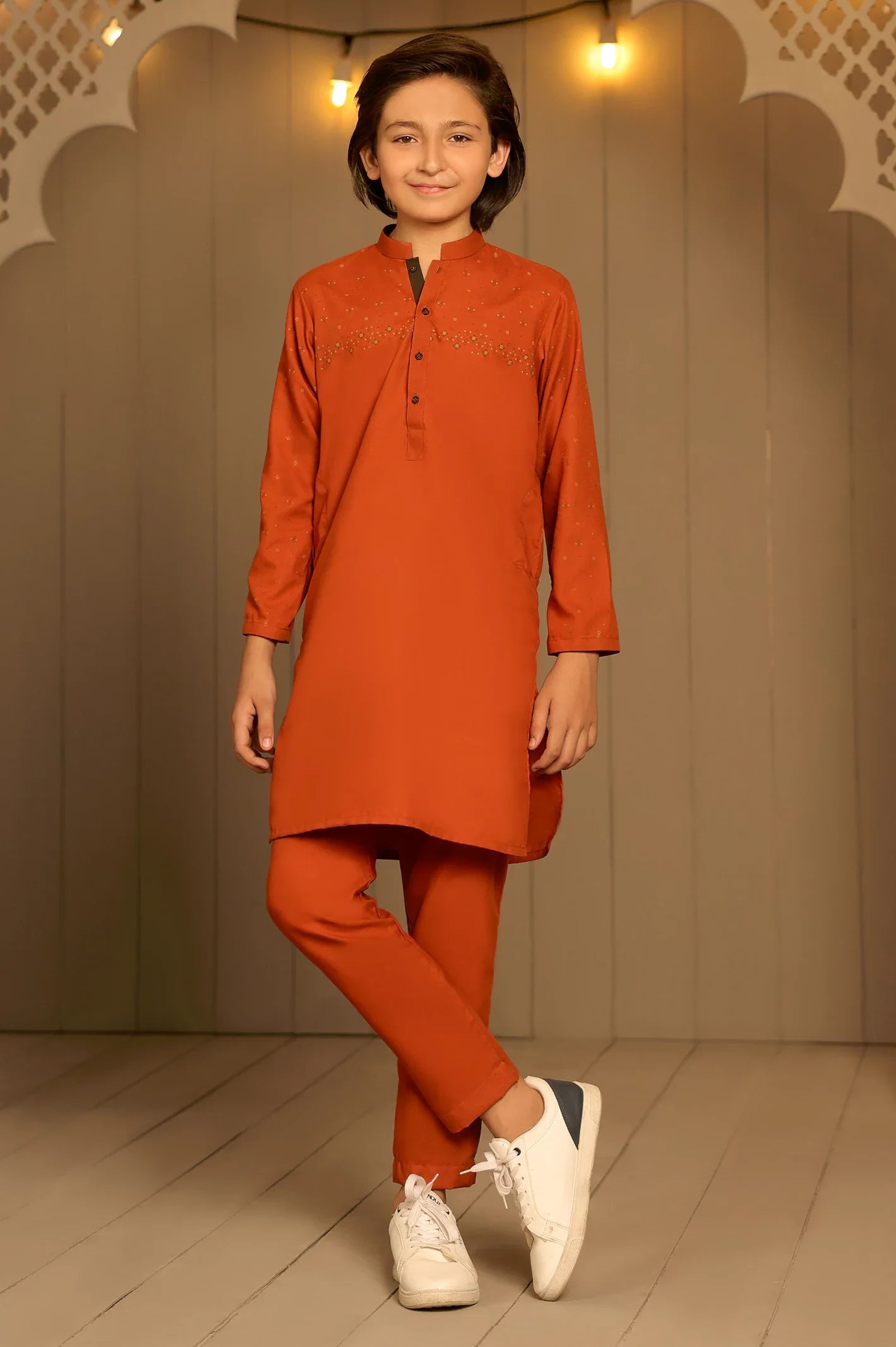 Red Boys Kurta Pajama – Premium Traditional Outfit for Eid & Weddings