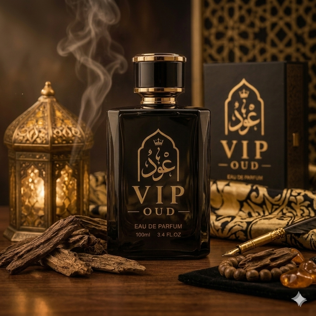 عود VIP – عطر شرقي فاخر للرجال والنساء | 100 مل