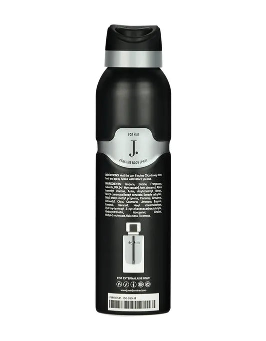 JANAN Gold Pour Homme Perfume Body Spray – Long Lasting Fragrance for Men